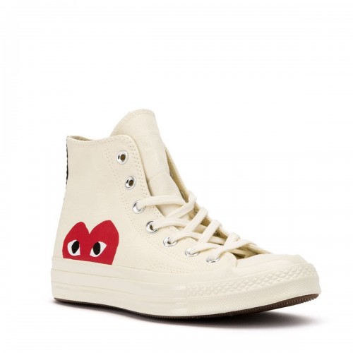 BEIGE COTTON ALL STAR SNEAKERS