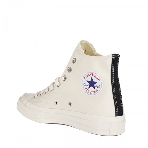 BEIGE COTTON ALL STAR SNEAKERS