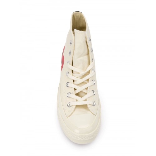 BEIGE COTTON ALL STAR SNEAKERS