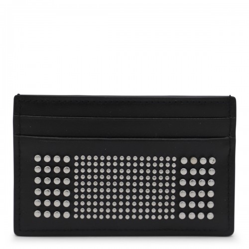 BLACK LEATHER CARDHOLDER 2
