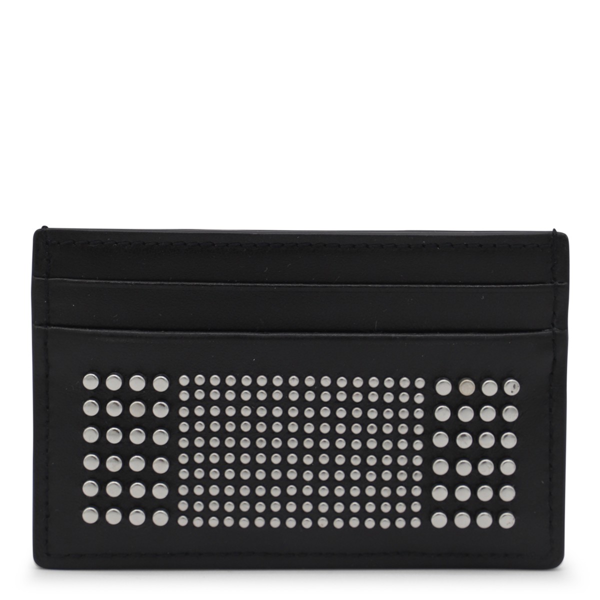 BLACK LEATHER CARDHOLDER