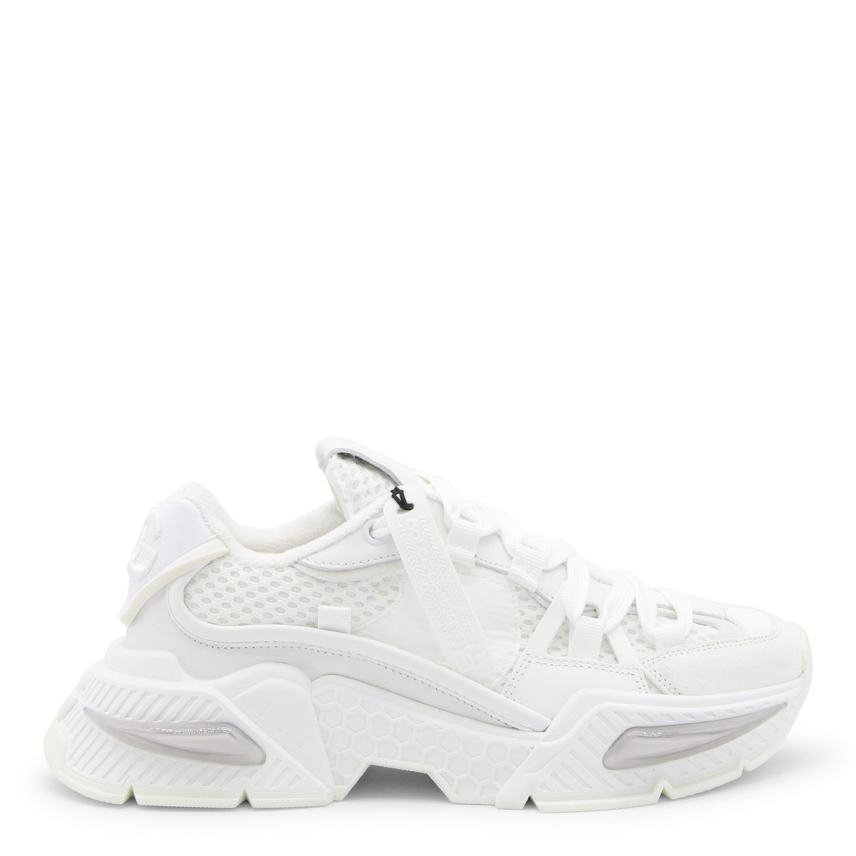 WHITE LEATHER AIRMASTER SNEAKERS