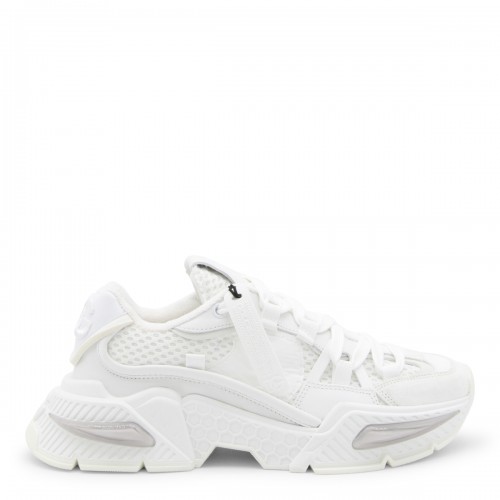 WHITE LEATHER AIRMASTER SNEAKERS