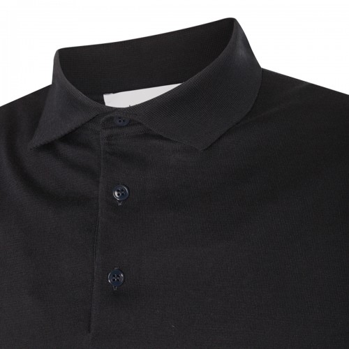 NAVY BLUE COTTON POLO SHIRT