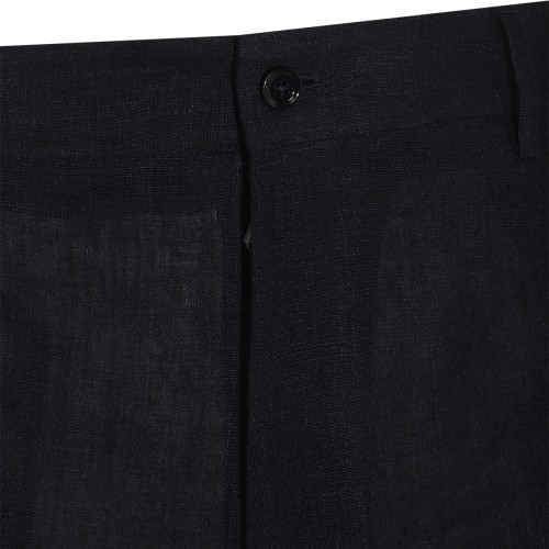 NAVY BLUE LINEN TROUSERS