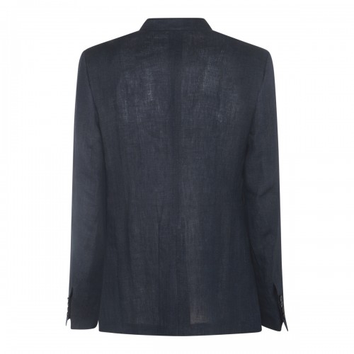 NAVY BLUE LINEN BLAZER 2