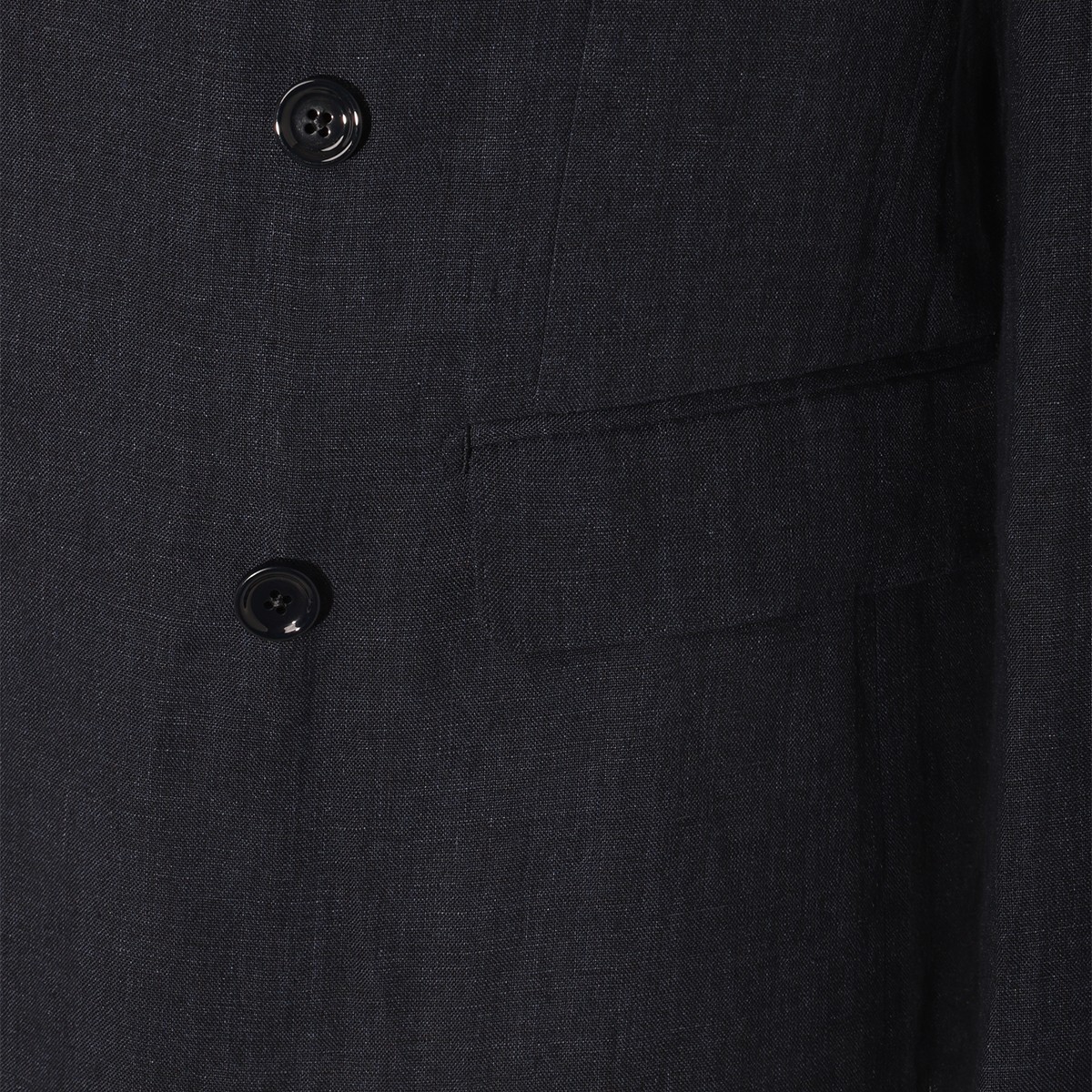 NAVY BLUE LINEN BLAZER