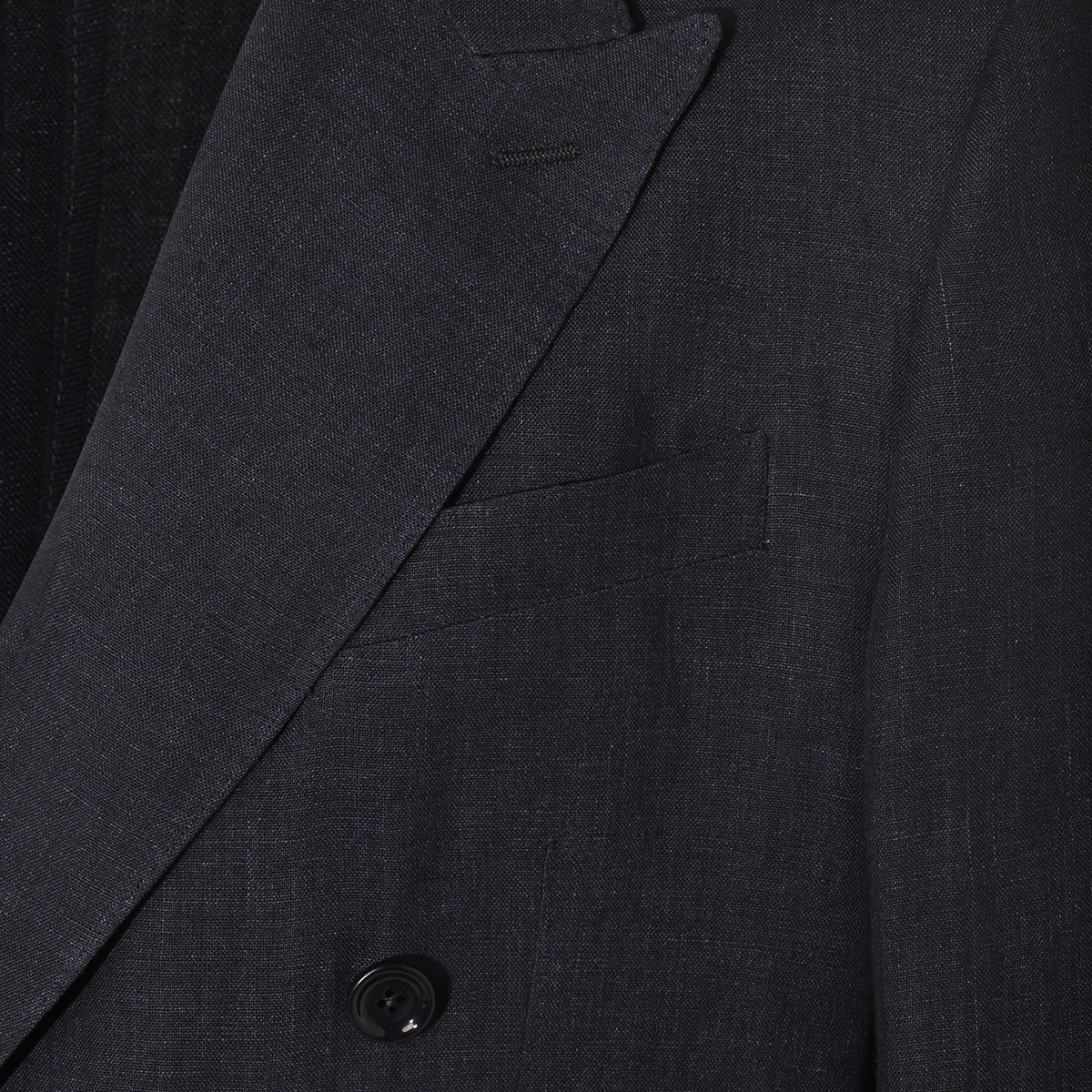 NAVY BLUE LINEN BLAZER