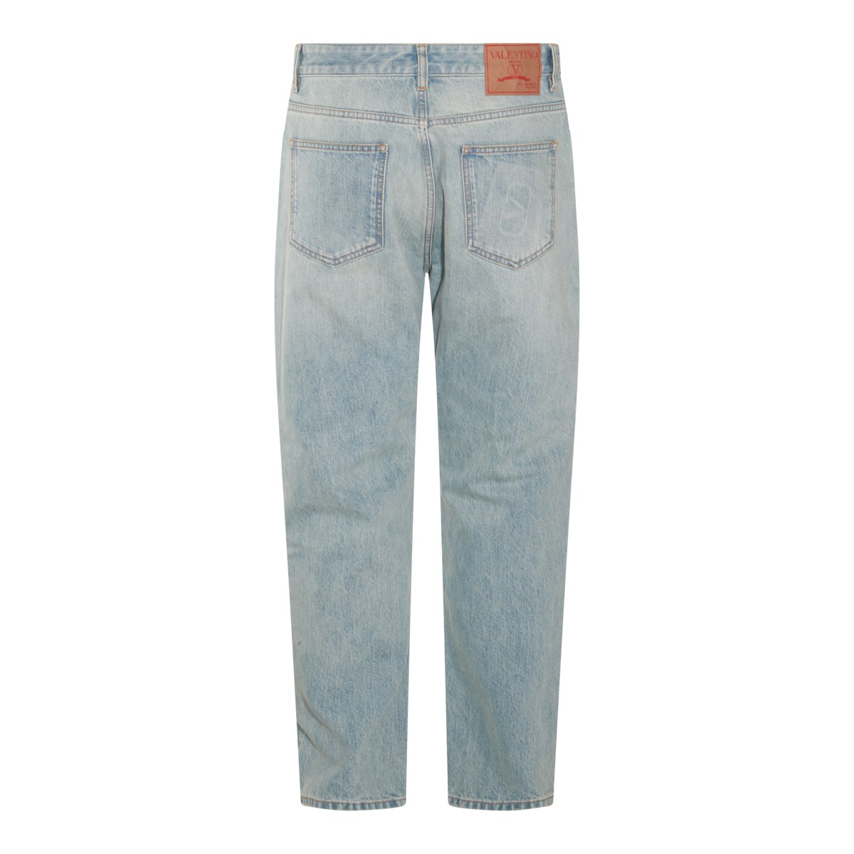 LIGHT BLUE COTTON JEANS