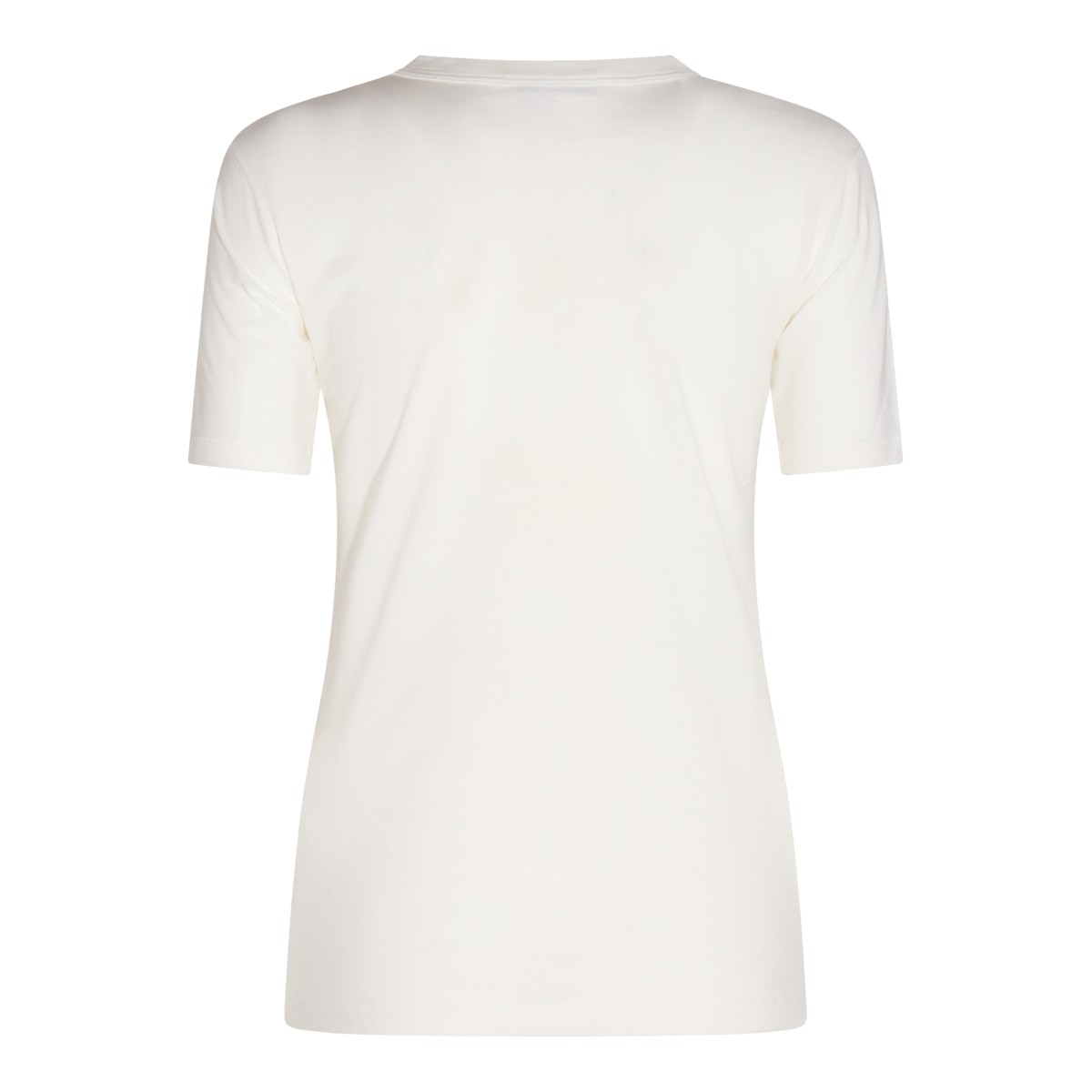 WHITE COTTON T-SHIRT