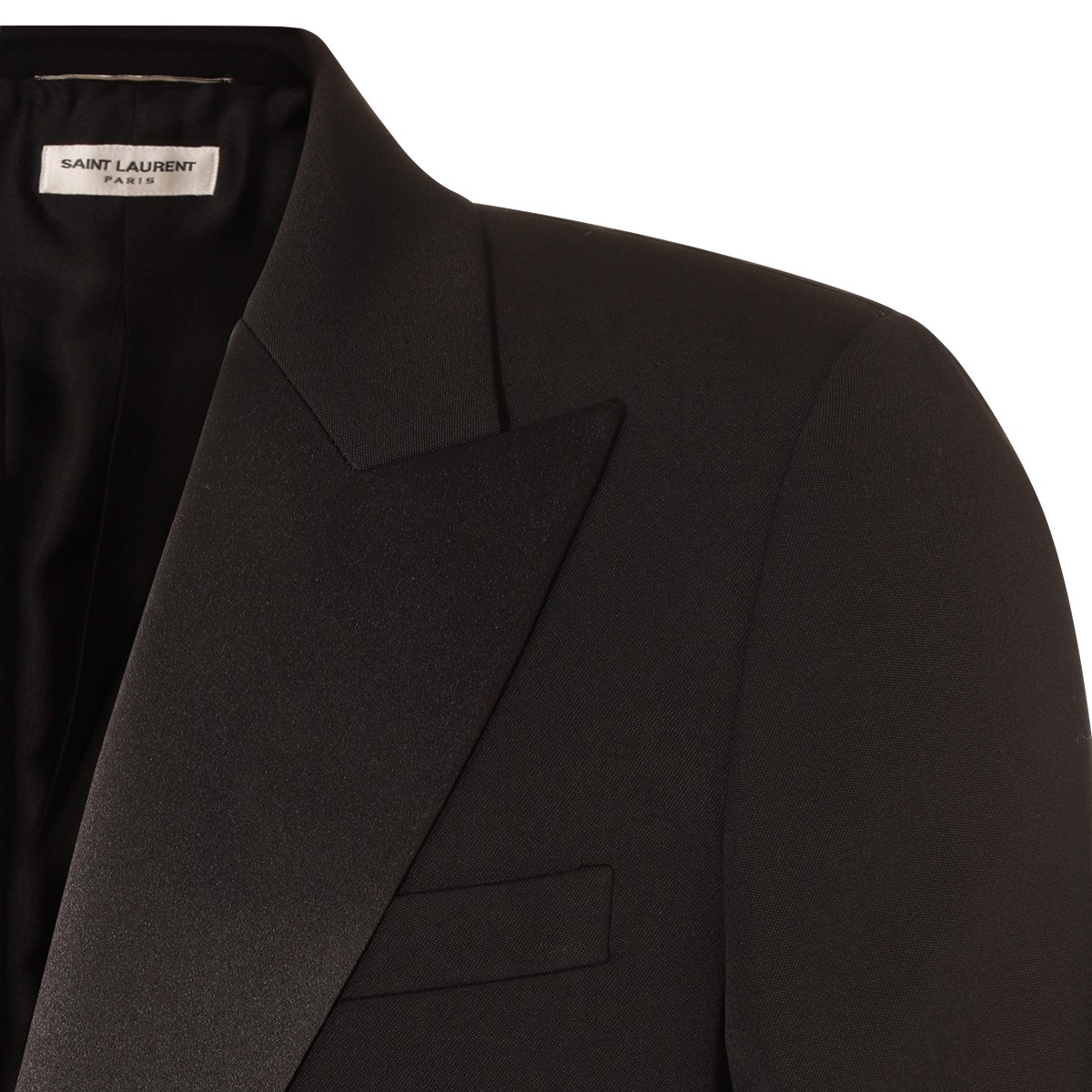 BLACK WOOL BLAZER
