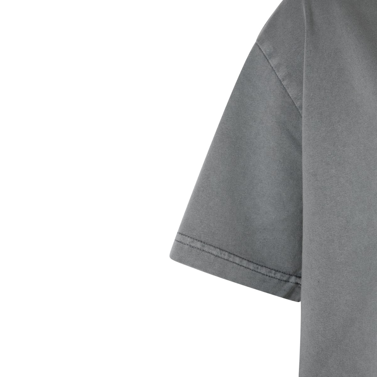 GREY COTTON T-SHIRT
