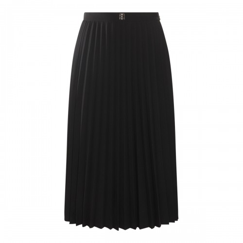 Valentino Garavani Flared A-line Mini Skirt - Black