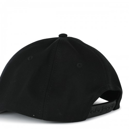 BLACK COTTON BASEBALL CAP
