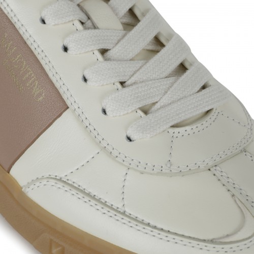 IVORY LEATHER SNEAKERS