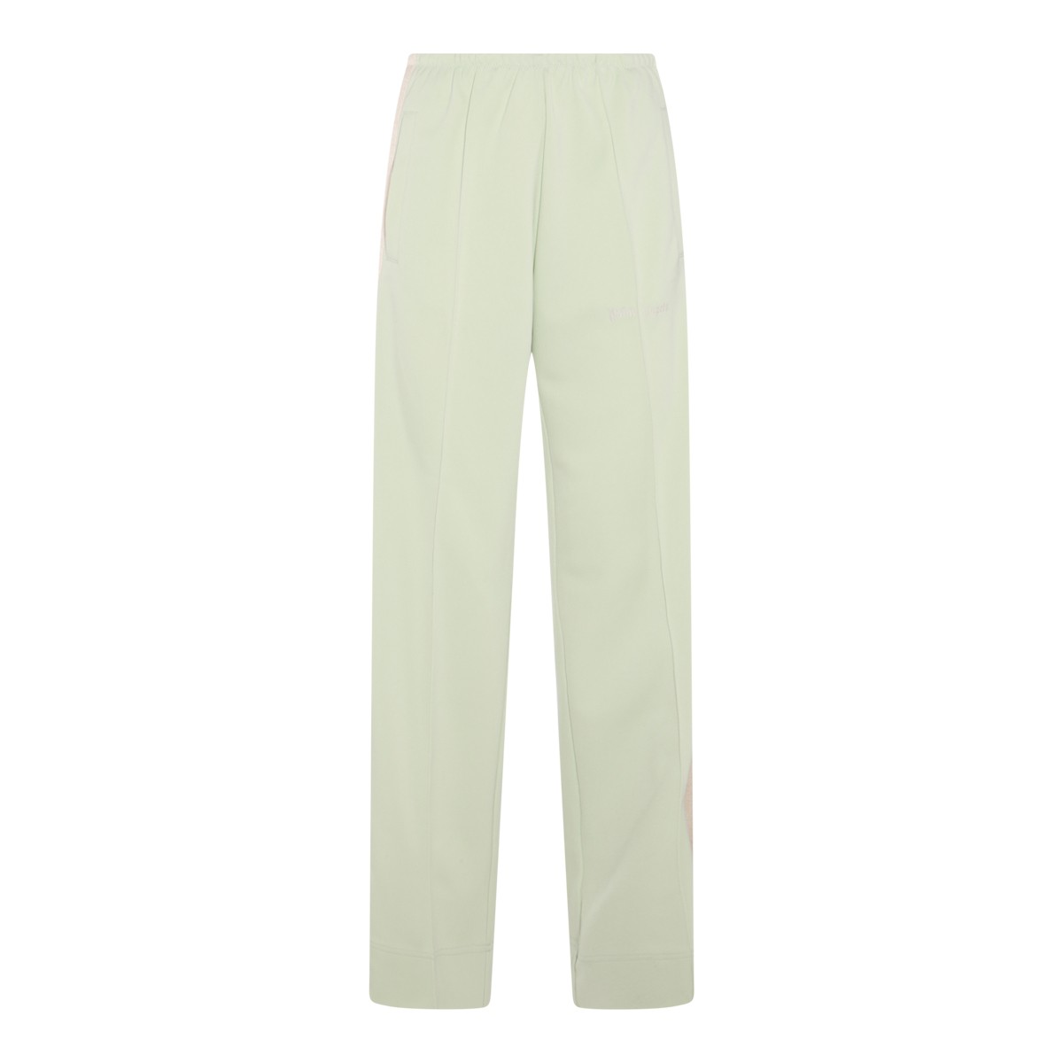 MINT GREEN, WHITE AND BLACK TRACK PANTS