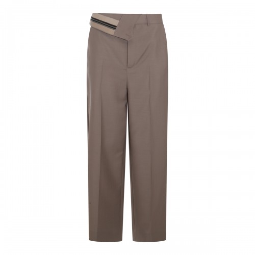 LIGHT BROWN WOOL PANTS