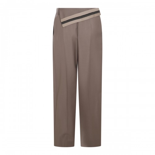 LIGHT BROWN WOOL PANTS 2