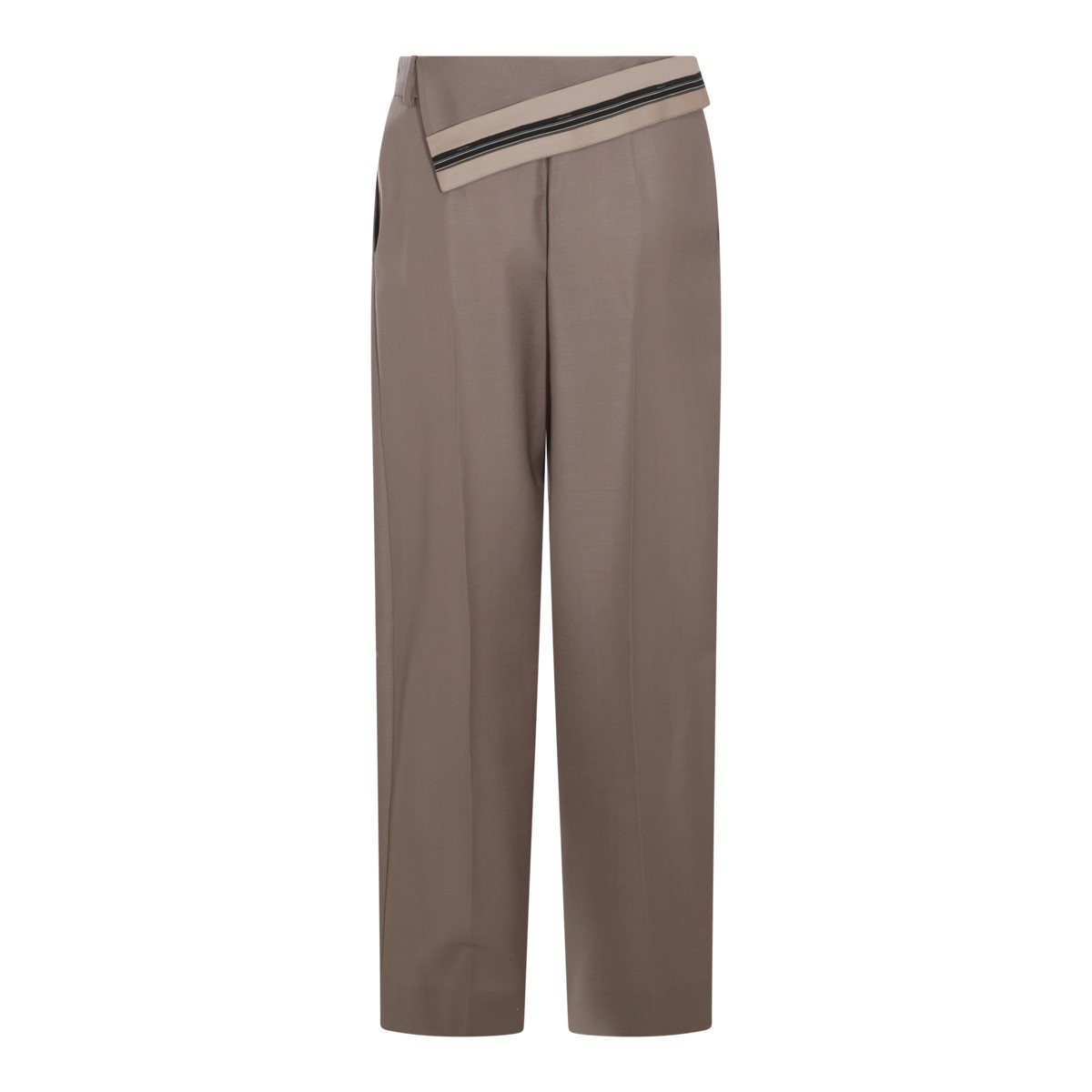 LIGHT BROWN WOOL PANTS LIGHT BROWN WOOL PANTS