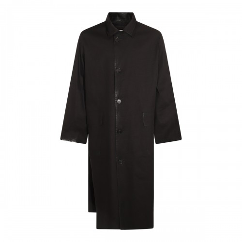 BLACK COTTON COAT