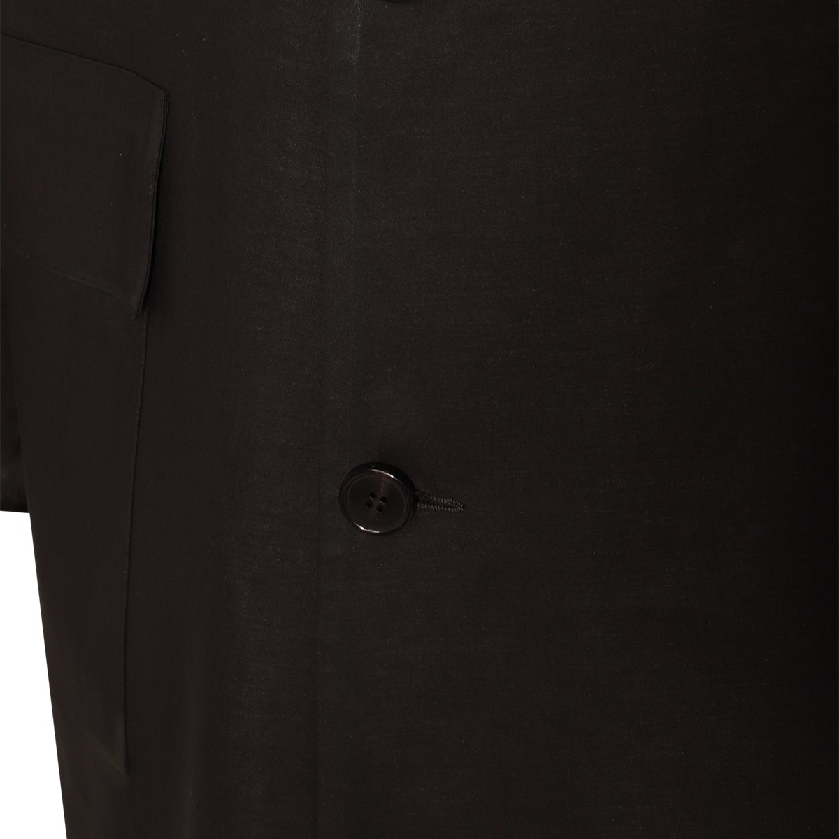 BLACK COTTON COAT BLACK COTTON COAT