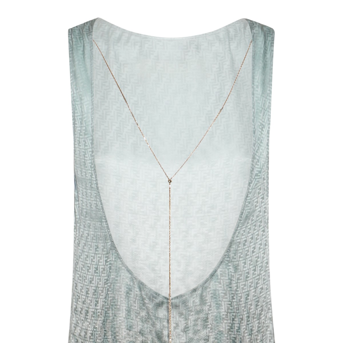 PALE BLUE SILK DRESS PALE BLUE SILK DRESS
