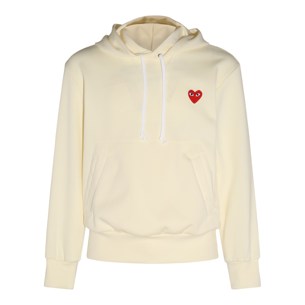 BEIGE COTTON SWEATSHIRT