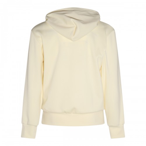 BEIGE COTTON SWEATSHIRT