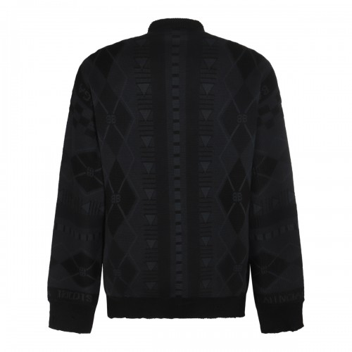 DARK GREY COTTON KNITWEAR 2