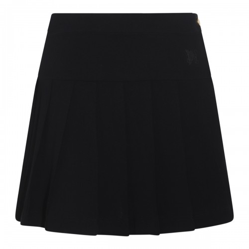 Palm Angels – Black Cotton Skirt Xs