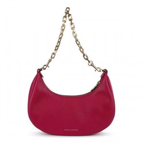 PINK LEATHER THE CURVE BAG