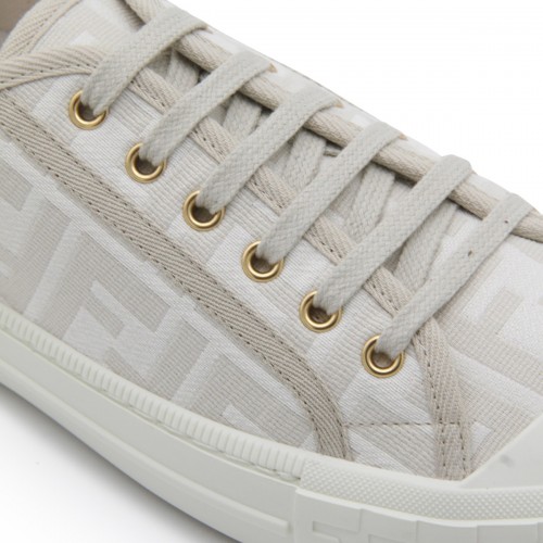 IVORY LEATHER SNEAKERS