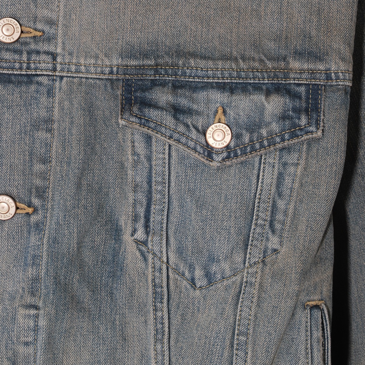 BLUE COTTON DENIM JACKET