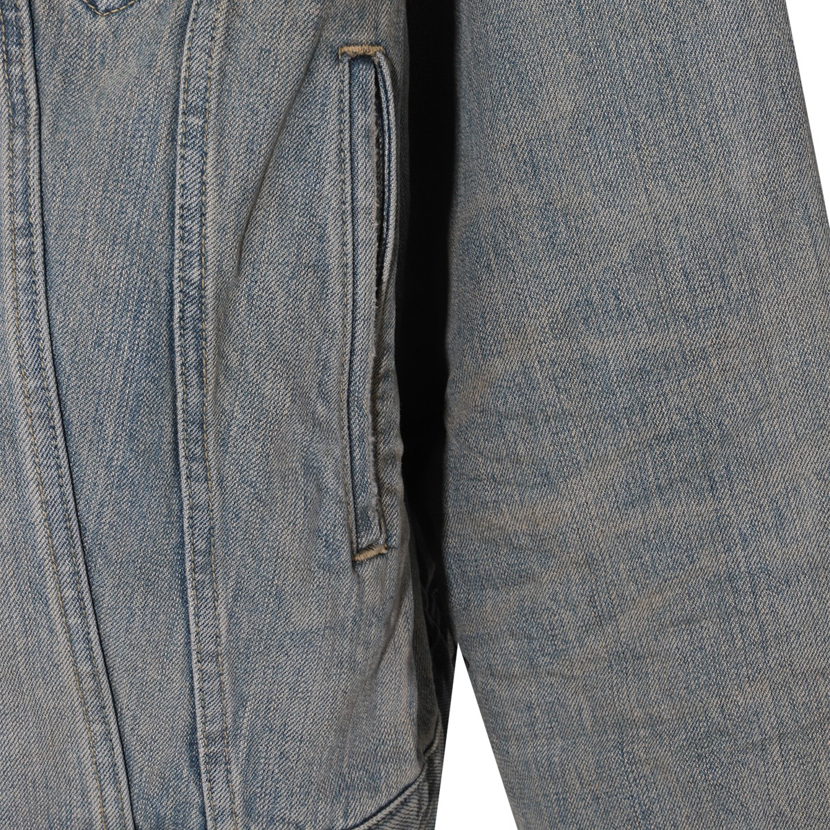 BLUE COTTON DENIM JACKET