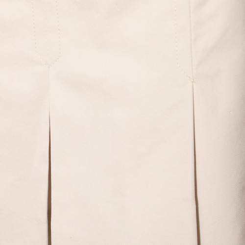 WHITE COTTON SKIRT