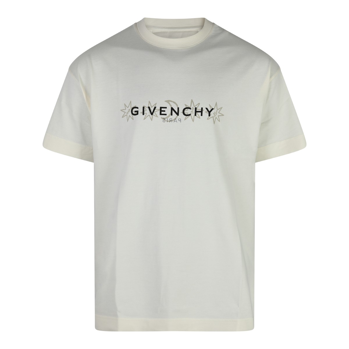 IVORY COTTON T-SHIRT