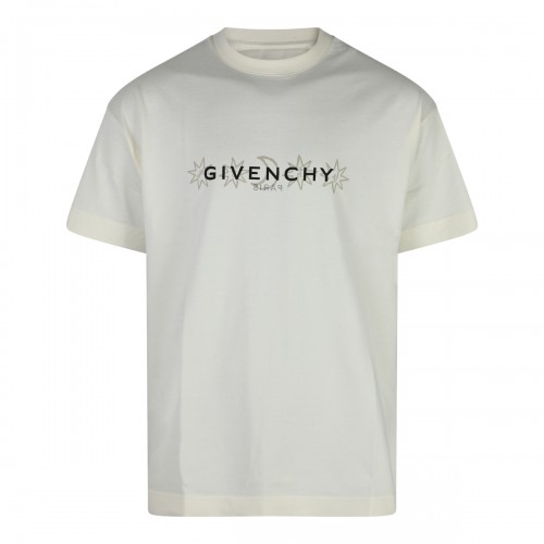 IVORY COTTON T-SHIRT