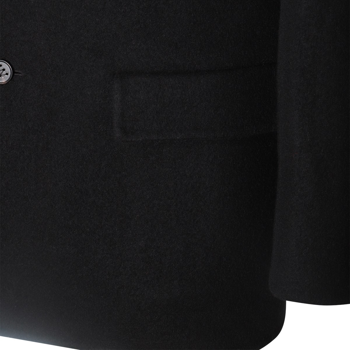 BLACK VISCOSE CASUAL JACKET BLACK VISCOSE CASUAL JACKET
