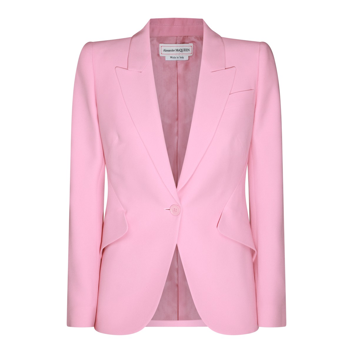 PINK VISCOSE BLAZER