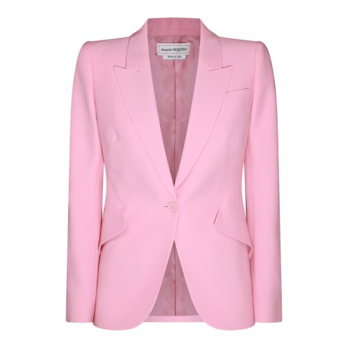 PINK VISCOSE BLAZER