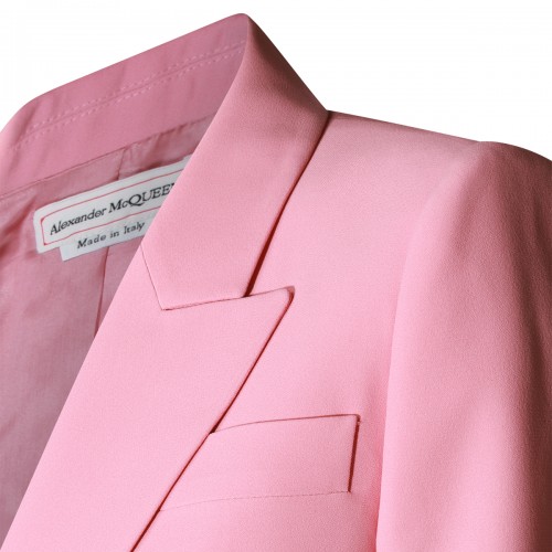 PINK VISCOSE BLAZER