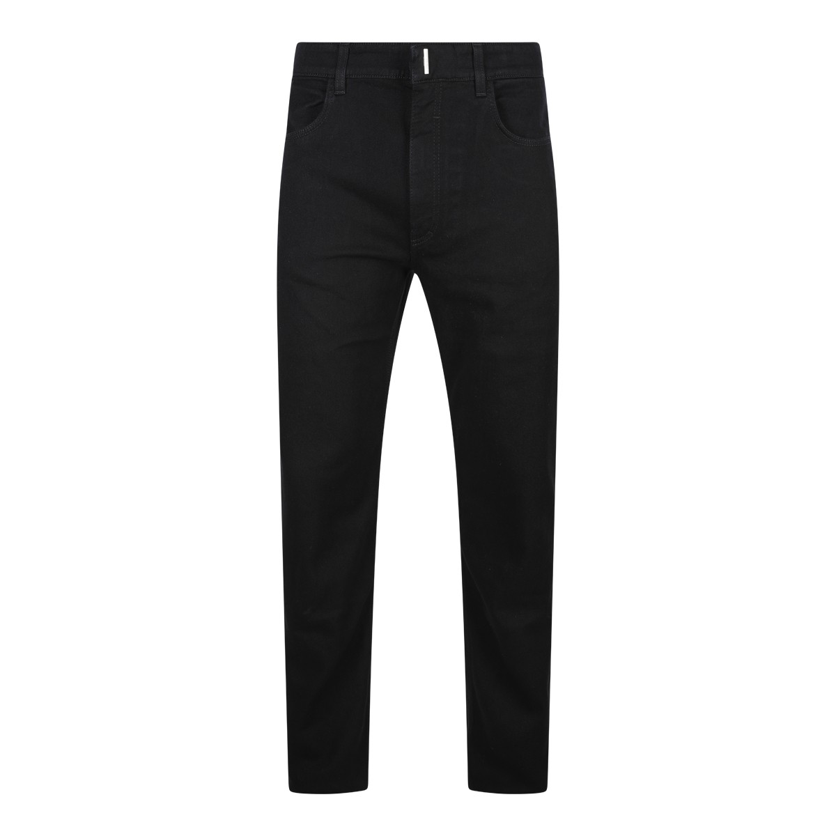 BLACK COTTON JEANS