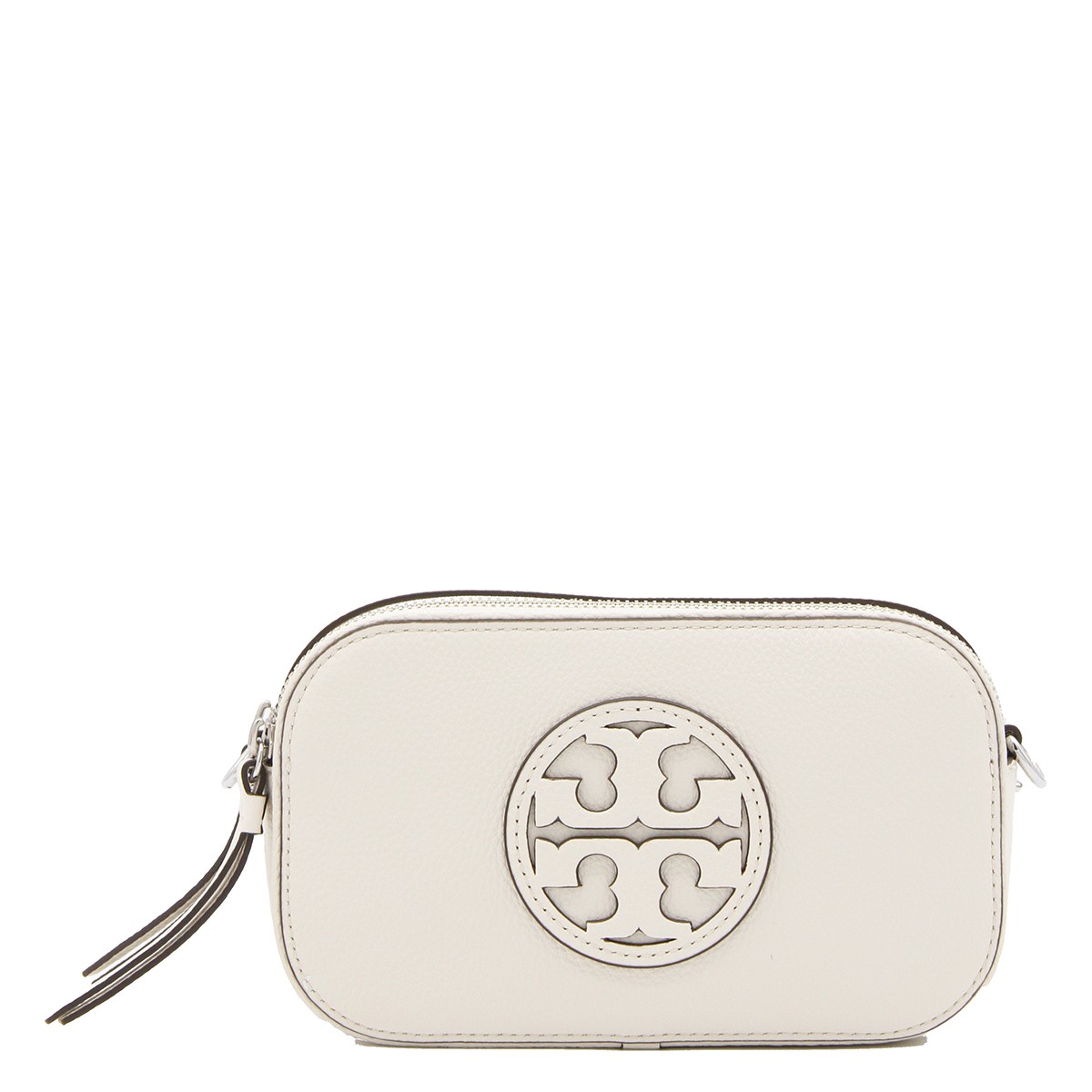 NEW IVORY LEATHER MILLER MINI CROSSBODY BAG