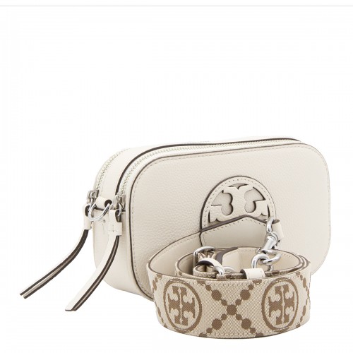 NEW IVORY LEATHER MILLER MINI CROSSBODY BAG