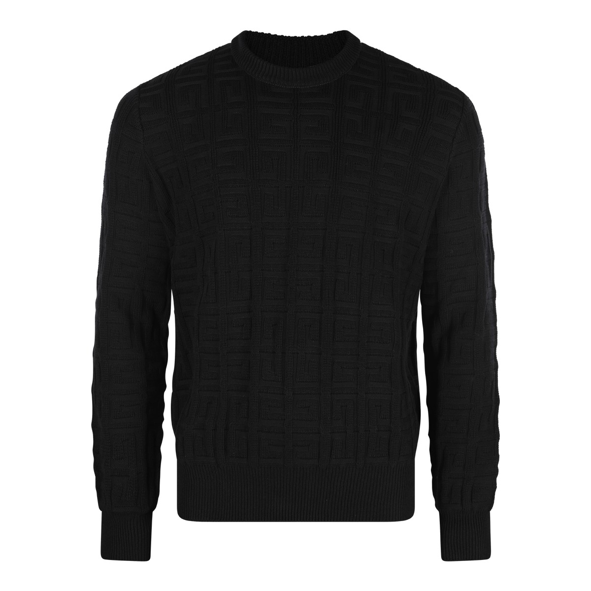 BLACK COTTON KNITWEAR