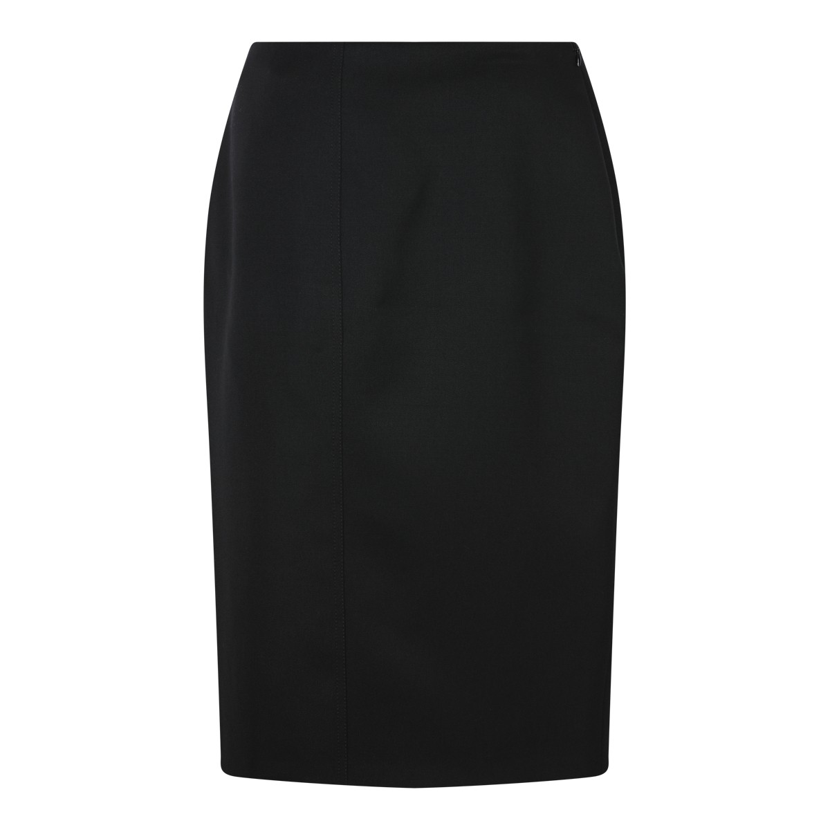 BLACK WOOL SKIRT BLACK WOOL SKIRT