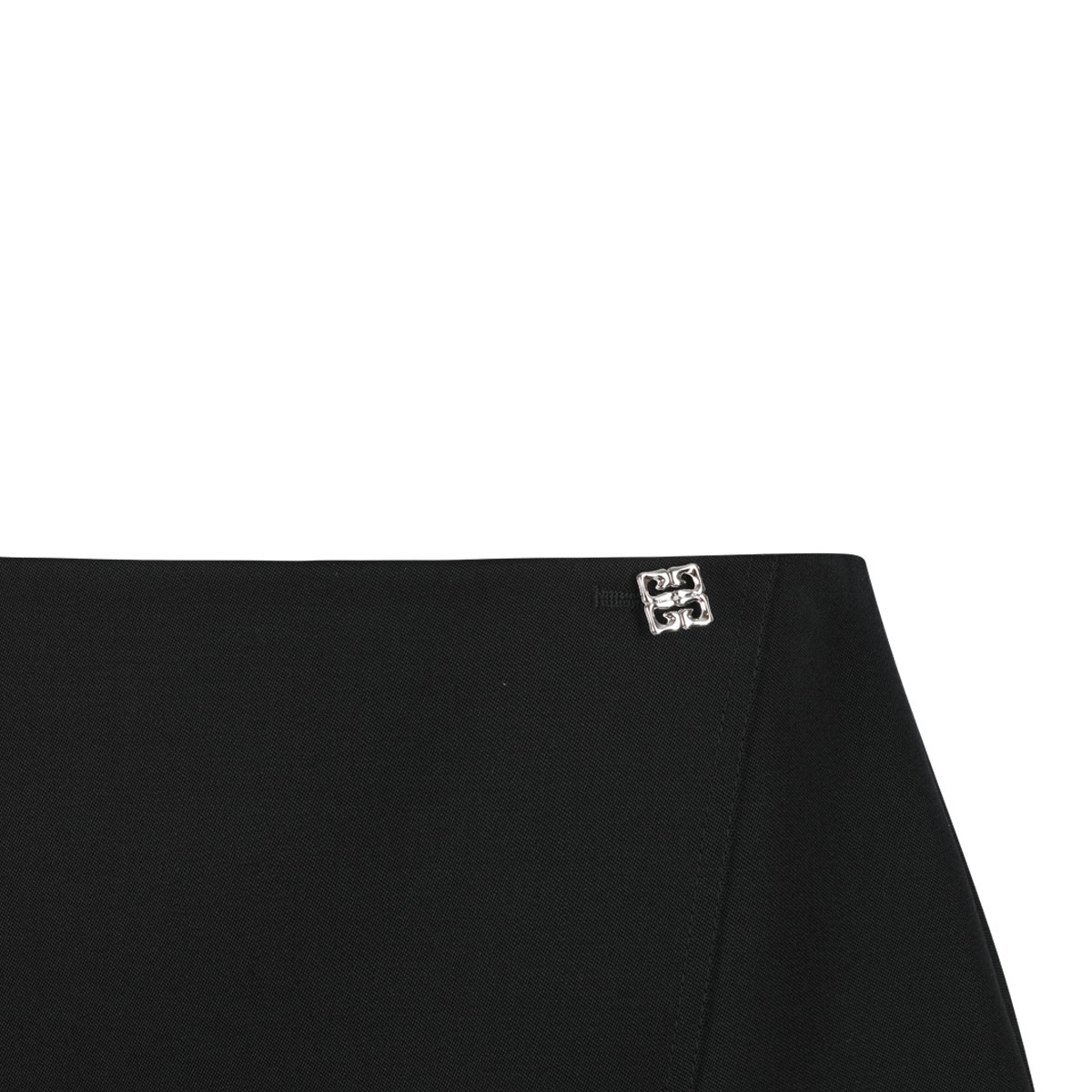BLACK WOOL SKIRT BLACK WOOL SKIRT