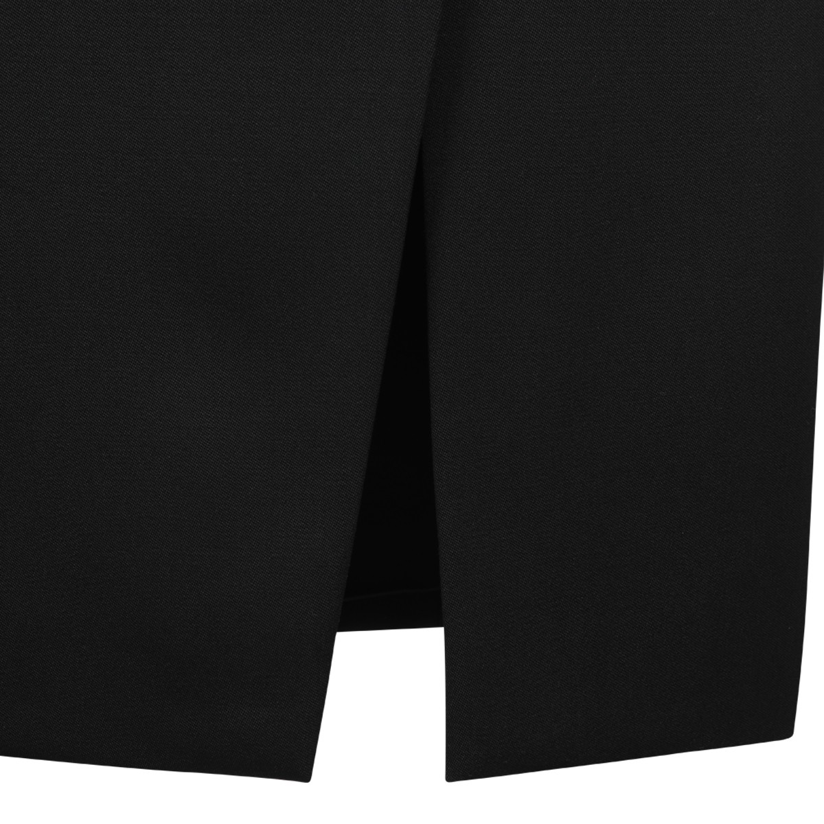 BLACK WOOL SKIRT BLACK WOOL SKIRT