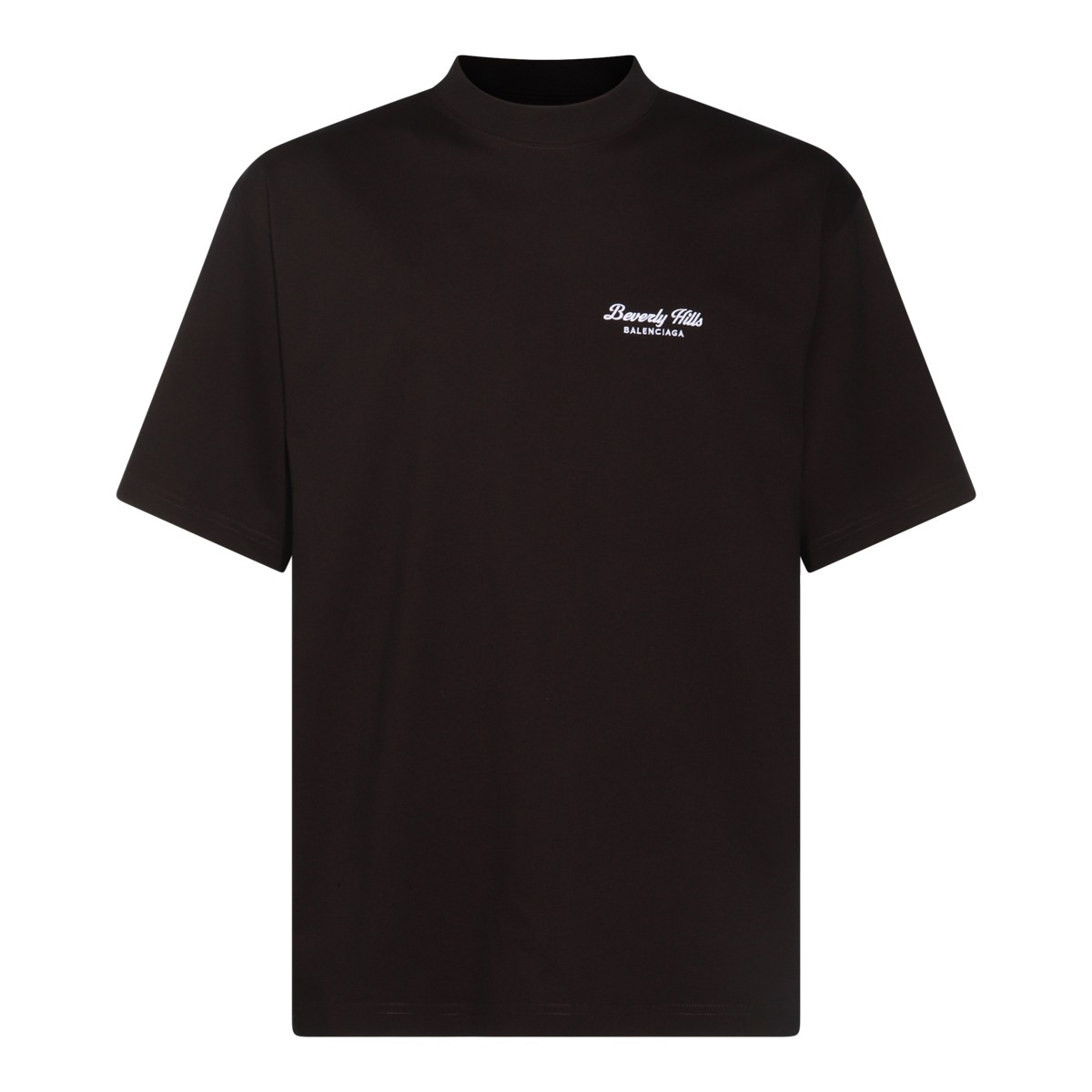 BLACK COTTON T-SHIRT