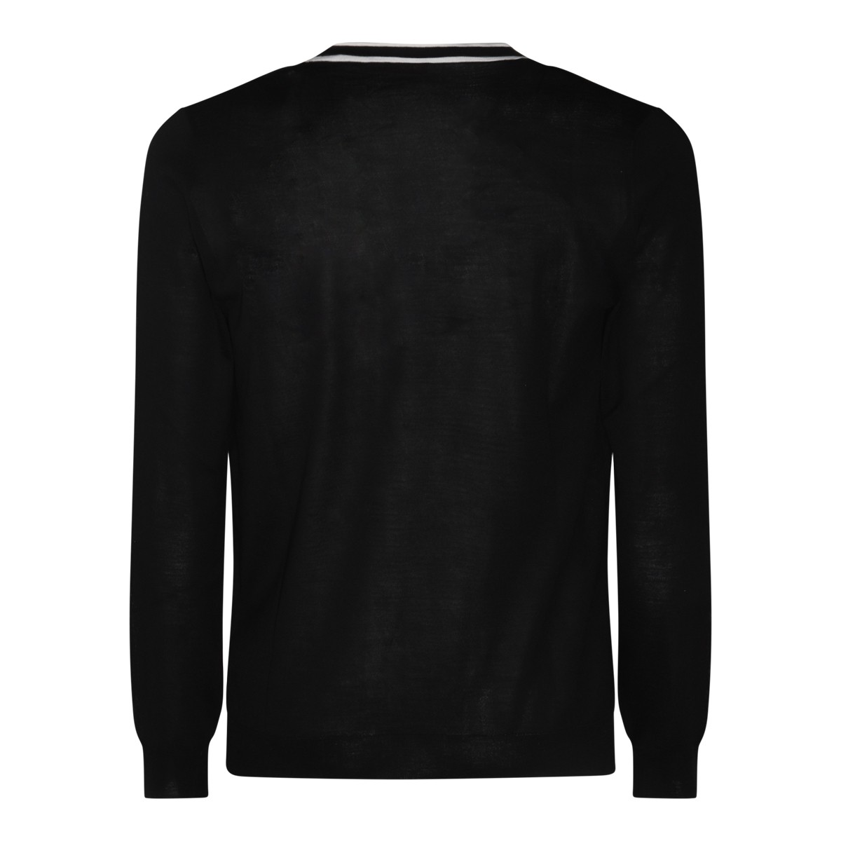 BLACK WOOL KNITWEAR BLACK WOOL KNITWEAR